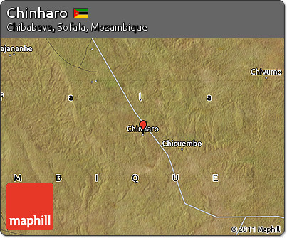 Satellite Map of Chinharo