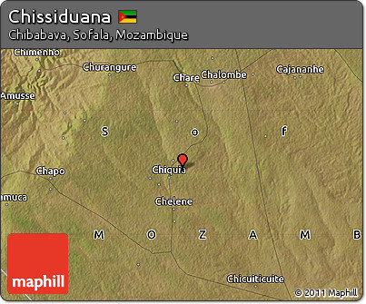 Satellite Map of Chissiduana