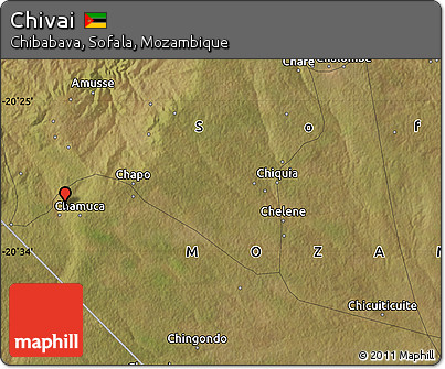 Satellite Map of Chivai