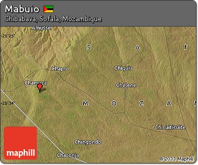 Satellite Map of Mabuio