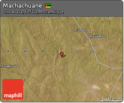 Satellite Map of Machachuane