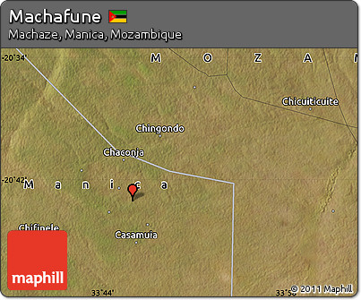 Satellite Map of Machafune