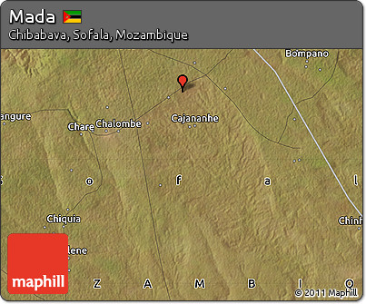 Satellite Map of Mada