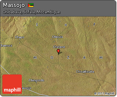 Satellite Map of Massojo