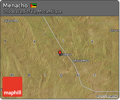 Satellite Map of Menacho