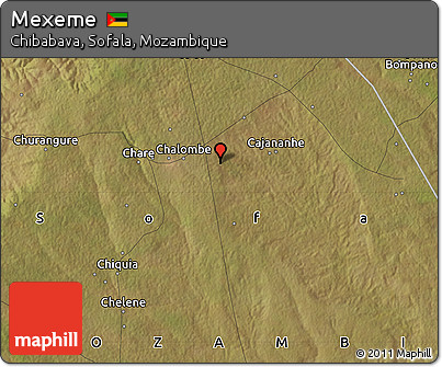 Satellite Map of Mexeme