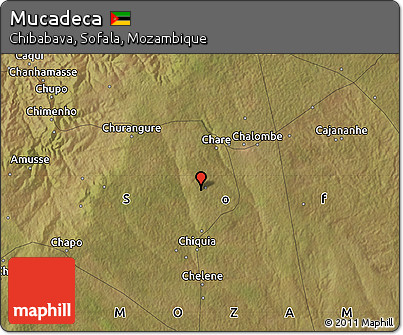 Satellite Map of Mucadeca