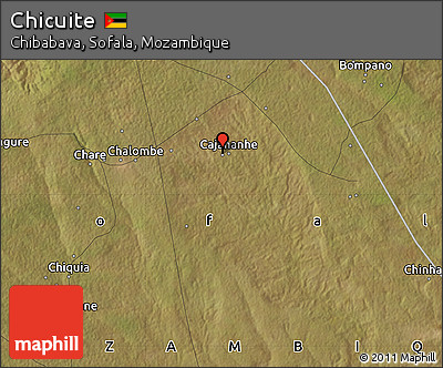 Satellite Map of Chicuite