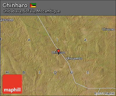 Satellite Map of Chinharo