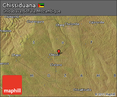 Satellite Map of Chissiduana