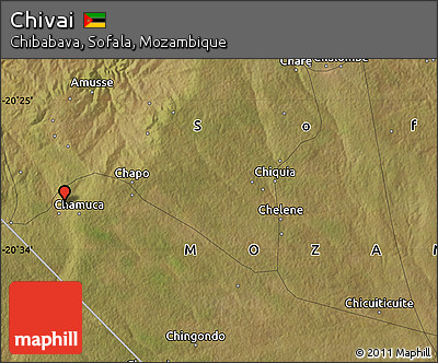 Satellite Map of Chivai