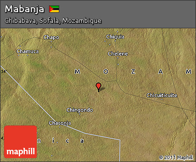 Satellite Map of Mabanja