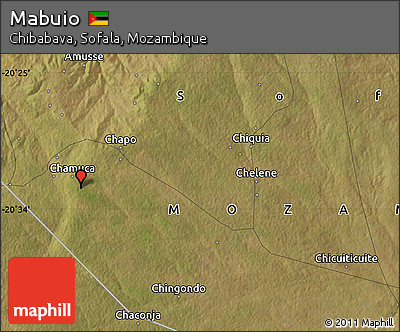 Satellite Map of Mabuio