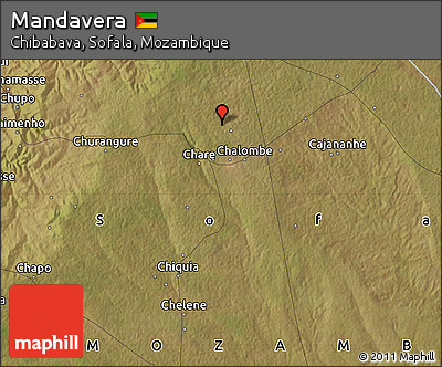 Satellite Map of Mandavera