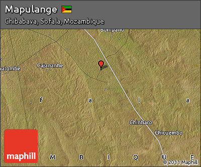 Satellite Map of Mapulange