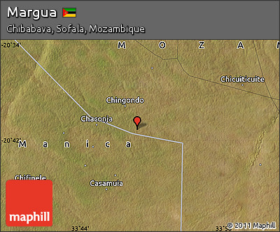 Satellite Map of Margua