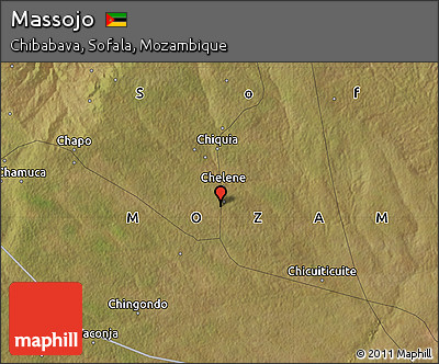 Satellite Map of Massojo