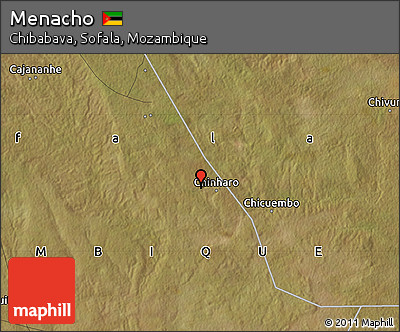 Satellite Map of Menacho