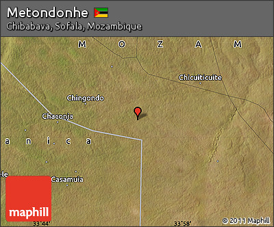 Satellite Map of Metondonhe