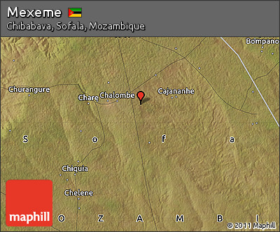 Satellite Map of Mexeme
