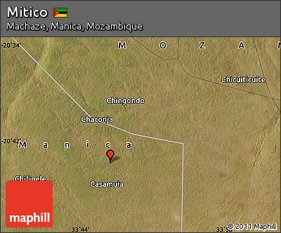 Satellite Map of Mitico