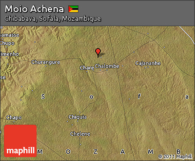 Satellite Map of Moio Achena
