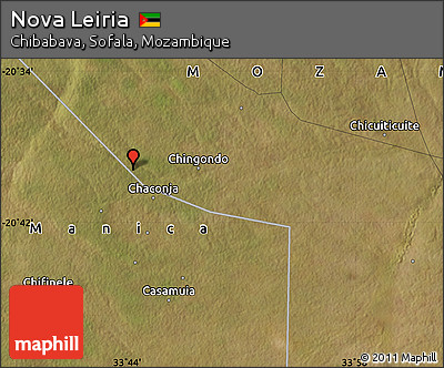 Satellite Map of Nova Leiria