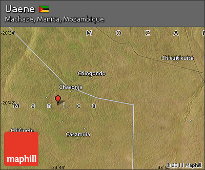 Satellite Map of Uaene