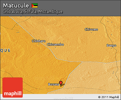 Political Panoramic Map of Matucule