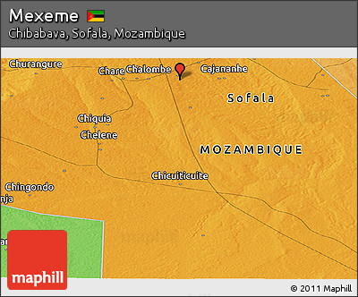Political Panoramic Map of Mexeme