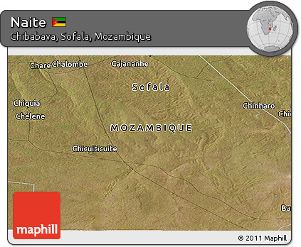 Satellite Panoramic Map of Naite