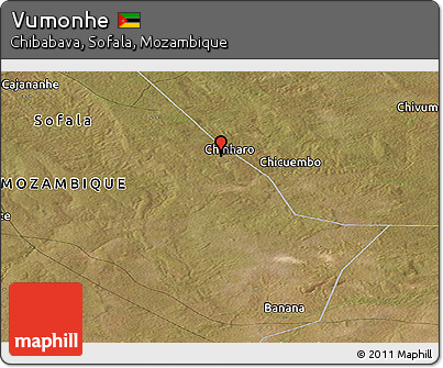 Satellite Panoramic Map of Vumonhe