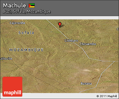 Satellite Panoramic Map of Machule