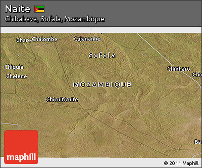Satellite Panoramic Map of Naite