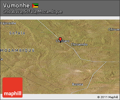 Satellite Panoramic Map of Vumonhe