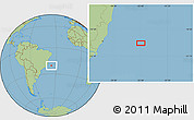 Savanna Style Location Map of the area around 20° 32' 59" S, 35° 37' 30" W