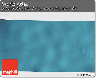 Satellite 3D Map of the Area around 20° 32' 59" S, 36° 37' 30" E
