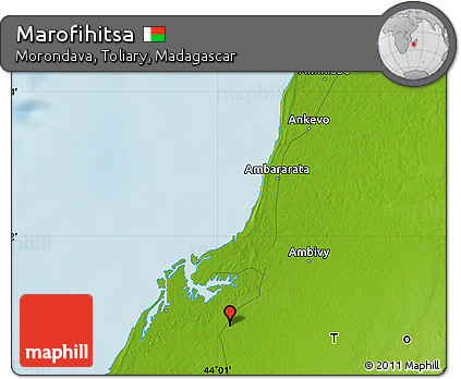 Physical Map of Marofihitsa
