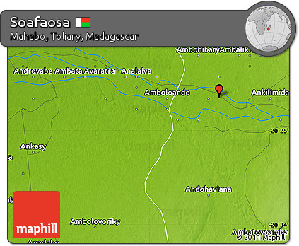 Physical Map of Soafaosa