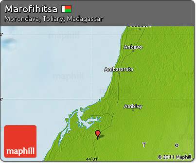Physical Map of Marofihitsa