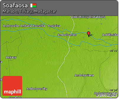 Physical Map of Soafaosa