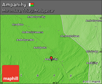 Political Map of Ampanihy