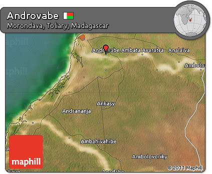 Satellite Map of Androvabe