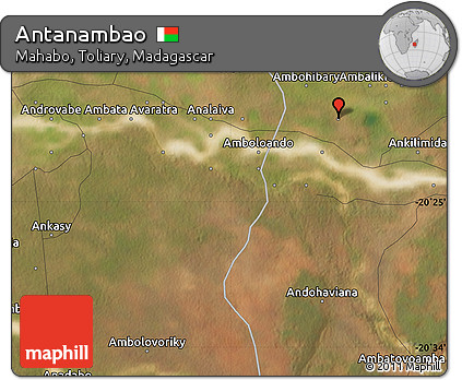 Satellite Map of Antanambao