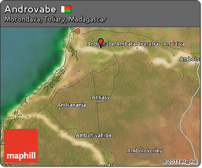 Satellite Map of Androvabe
