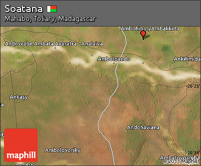 Satellite Map of Soatana