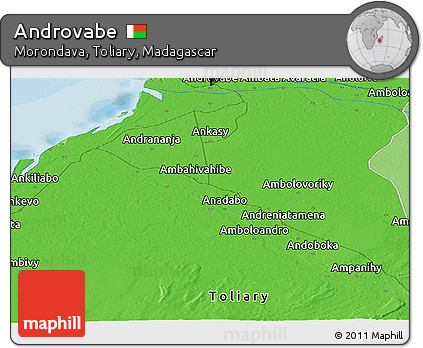 Political Panoramic Map of Androvabe