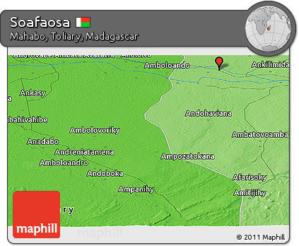 Political Panoramic Map of Soafaosa