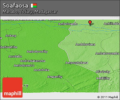 Political Panoramic Map of Soafaosa