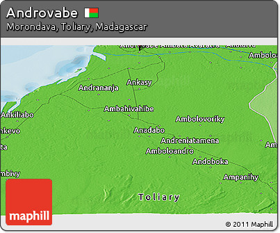 Political Panoramic Map of Androvabe